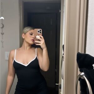 Abercrombie & Fitch Black Maxi Dress